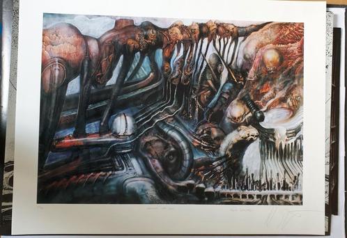 2 x H.G. Giger, Martin Schwarz litho. Zeer goede staat!, Antiek en Kunst, Kunst | Litho's en Zeefdrukken, Ophalen of Verzenden