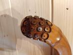 Mooie wandelstok met ophanglus en lichtgevende rubber dop, Diversen, Wandelstokken, Ophalen of Verzenden, Zo goed als nieuw