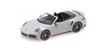 Porsche 911 (992) Turbo S Cabriolet 2019 Krijt-Grijs - 1:43, Hobby en Vrije tijd, Modelauto's | 1:43, Overige merken, Auto, Nieuw