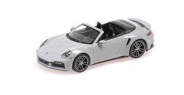 Porsche 911 (992) Turbo S Cabriolet 2019 Krijt-Grijs - 1:43 beschikbaar voor biedingen