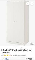 Kleppstad kleding kast ikea wit, Huis en Inrichting, Kasten | Kledingkasten, Ophalen, Wit, 50 tot 100 cm, Zo goed als nieuw