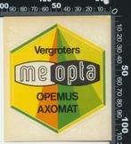 Sticker: Meopta - Vergroters (3), Ophalen of Verzenden, Zo goed als nieuw, Bedrijf of Vereniging