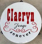 Emaille bord Claeryn  jenever, Ophalen of Verzenden