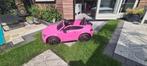 Roze mercedes c63s accu auto met afstandsbediening., Ophalen, Gebruikt
