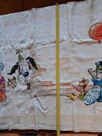 Groot borduurwerk wandkleed nouvelle, Ophalen, Zo goed als nieuw, Handborduren, Borduurpakket