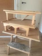 Houten auto speelgoed garage, Kinderen en Baby's, Speelgoed | Houten speelgoed, Ophalen, Gebruikt