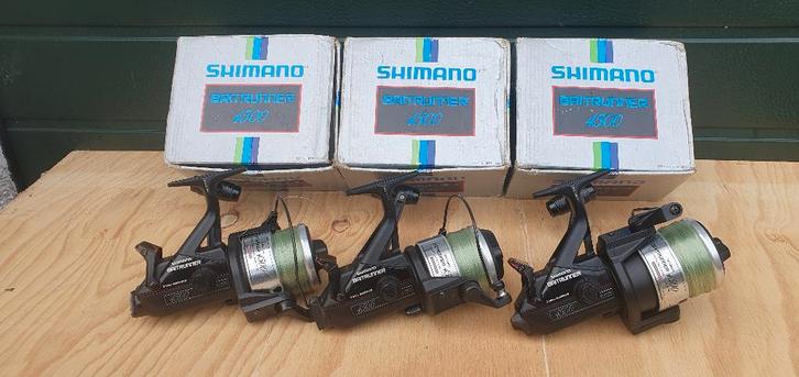 SHIMANO BAITRUNNER 4500 USA(daiwa,korda,cjw,fox), Watersport en Boten, Hengelsport | Algemeen, Zo goed als nieuw, Molen, Ophalen of Verzenden