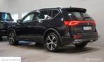 Seat Tarraco 1.4 TSI e-Hybrid PHEV FR, leer, pano, trekhaak, Gebruikt, Zwart, 4 cilinders, Adaptive Cruise Control