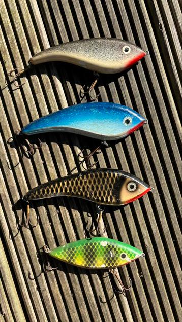 Handgebouwde jerkbaits beschikbaar voor biedingen