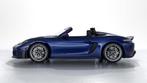 Porsche 718 Spyder RS, Achterwielaandrijving, Gebruikt, Blauw, Leder en Stof
