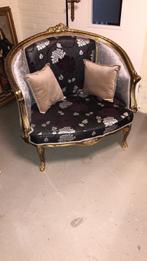 Hal bank barok deluxe chique, Huis en Inrichting, Banken | Voetenbanken en Poefen, Ophalen of Verzenden