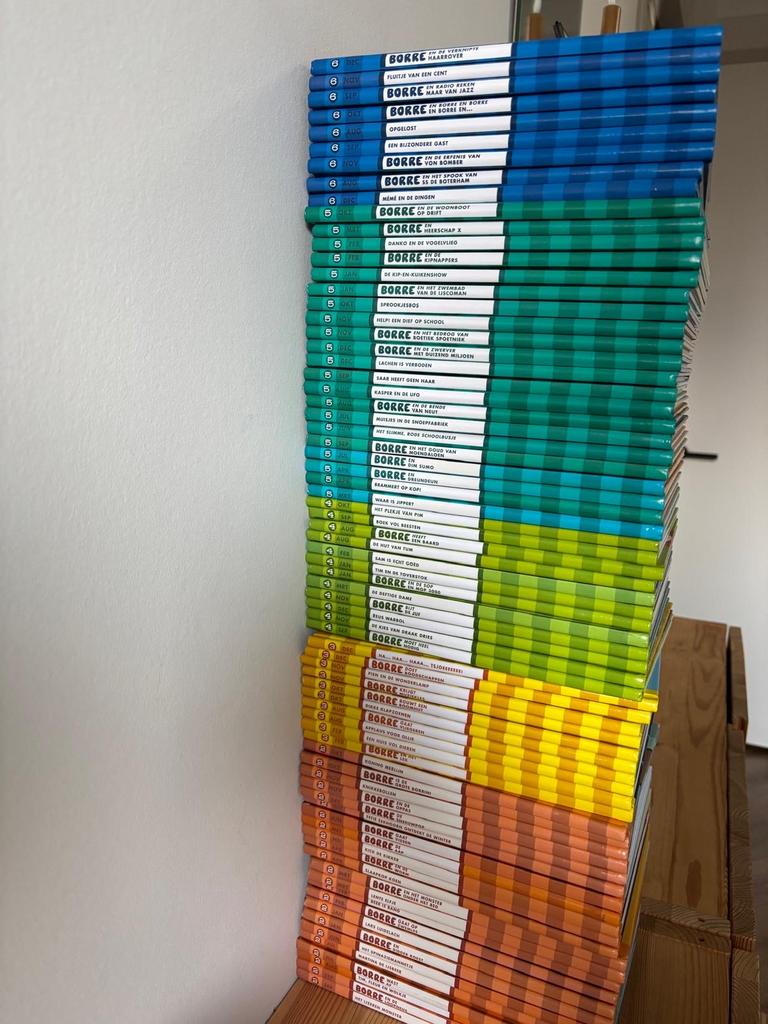 Borre Boeken Collectie 75 stuks., Ophalen, Zo goed als nieuw, Fictie algemeen