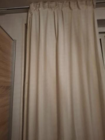 Gordijnen B 135 cm en H 253 2 stuks  beschikbaar voor biedingen