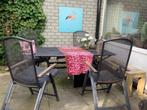 Tuinset, Tuin en Terras, Tuinsets en Loungesets, Ophalen, Gebruikt, Tuinset, 5 zitplaatsen
