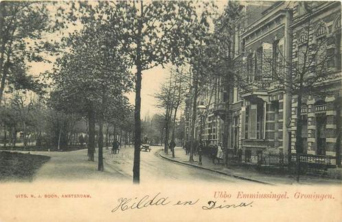(379-241-041) Groningen Ubbo Emmiussingel, Verzamelen, Ansichtkaarten | Nederland, Groningen, Verzenden