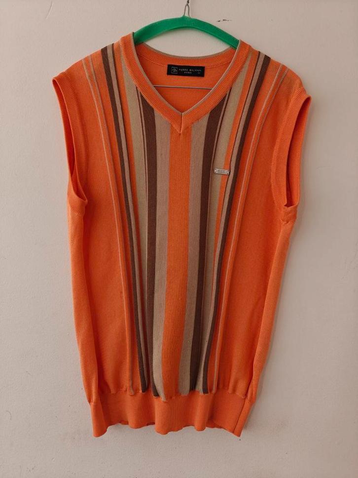Vintage Pierre Balmain Mouwloze Spencer, Kleding | Heren, Truien en Vesten, Gedragen, Ophalen of Verzenden