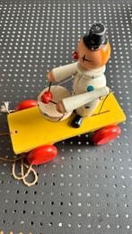 Vintage Houten Clown Speelgoed, Antiek en Kunst, Antiek | Speelgoed, Ophalen of Verzenden