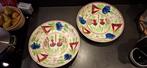 2 Antieke Petrus Regout Maastricht Borden, Ophalen
