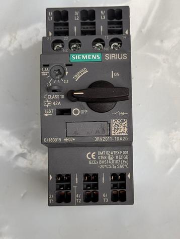 Siemens PKZ motorbeveiligingsschakelaar 2,2-3,2A beschikbaar voor biedingen