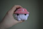 mushie boy paddestoel handgemaakt haken crochet knuffel, Nieuw, Overige typen, Ophalen of Verzenden