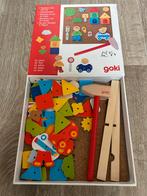 Speelgoed Set - Goki hamertje tik, dierenvriendjes, blokken, Ophalen of Verzenden, Zo goed als nieuw, Overige merken