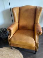 Gratis af te halen | Grote vintage fauteuil, Huis en Inrichting, Fauteuils, 75 tot 100 cm, Minder dan 75 cm, Gebruikt, Leer