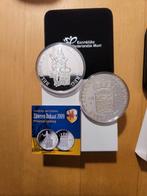 Zilveren dukaat 2009 proof top zilver limburg 2005 2006 2007, Ophalen of Verzenden, Koningin Beatrix, Euro's, Zilver