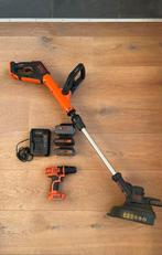 Black & Decker boormachine + kantjesmaaier, Ophalen, Gebruikt