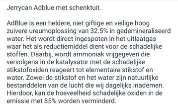 De goedkoopste AdBlue van Zuid Holland! beschikbaar voor biedingen