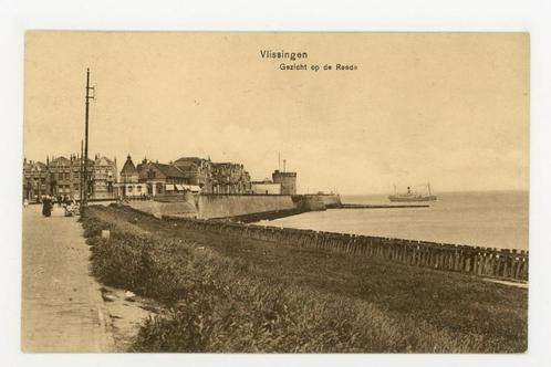 X233 Vlissingen Gezicht op de Reede - 1912 -, Verzamelen, Ansichtkaarten | Nederland, Gelopen, Zeeland, Voor 1920, Verzenden
