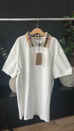 Burberry polo shirt, Maat 52/54 (L), Wit, Ophalen of Verzenden, Zo goed als nieuw