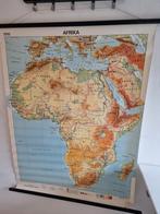 Schoolkaart Afrika, Antiek en Kunst, Antiek | Schoolplaten, Ophalen