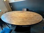 Ovale eettafel 6 personen, Huis en Inrichting, Tafels | Eettafels, Ophalen, 100 tot 150 cm, 200 cm of meer, Zo goed als nieuw