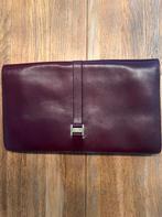 Elegante Etienne Aigner Clutch Bordeaux Rood, Ophalen of Verzenden, Gebruikt, Overige kleuren, Avondtasje