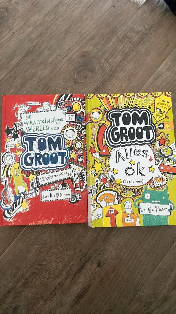 Liz Pichon - De waanzinnige wereld van Tom Groot, Boeken, Kinderboeken | Jeugd | 10 tot 12 jaar, Zo goed als nieuw, Ophalen of Verzenden