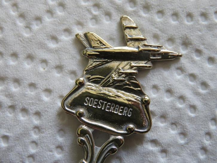 Lepeltje Vliegbasis Soesterberg, Verzamelen, Porselein, Kristal en Bestek, Zo goed als nieuw, Verzenden