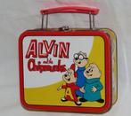 Vintage Alvin and the Chipmunks blikken lunchbox jaren 90, Verzenden, Overige figuren, Gebruikt, Gebruiksvoorwerp