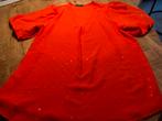 Blouse pofmouw met glitter steentjes, Kleding | Dames, Blouses en Tunieken, Ophalen of Verzenden, Nieuw, Maat 42/44 (L), Rood