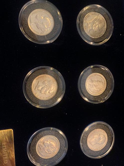 Set met munten halve guldens, Postzegels en Munten, Munten | Europa | Euromunten, Setje, Overige waardes, Zilver, Verzenden