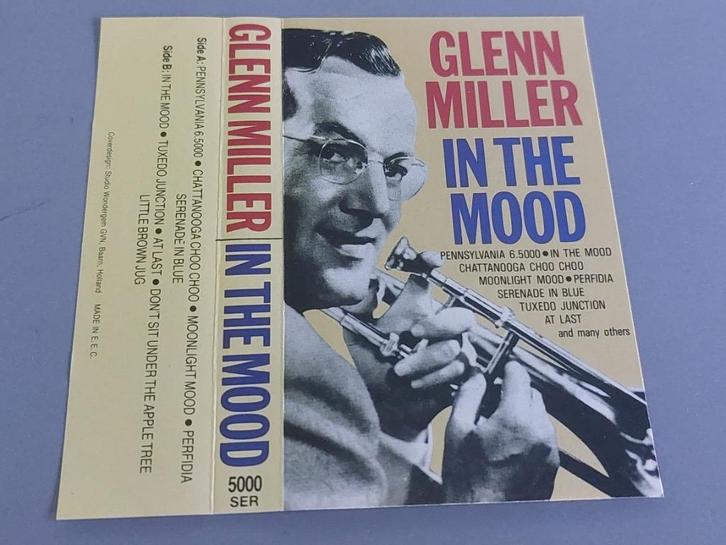 GLENN MILLER - IN THE MOOD (CASSETTEBANDJE), Cd's en Dvd's, Cassettebandjes, Zo goed als nieuw, Origineel, Jazz en Blues, 1 bandje
