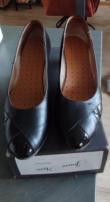 Dansschoenen Jean Marie Maat 6,5 Zwart leer beschikbaar voor biedingen