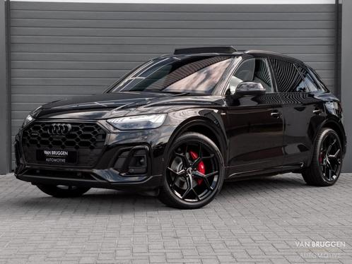 Audi Q5 55 TFSI e S-Line Pano Luchtvering Massage 360 B&O HU, Auto's, Audi, Bedrijf, Te koop, Q5, 360° camera, 4x4, ABS, Achteruitrijcamera