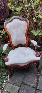 Antieke biedermeier met sierlijk houtsnijwerk, Antiek en Kunst, Ophalen