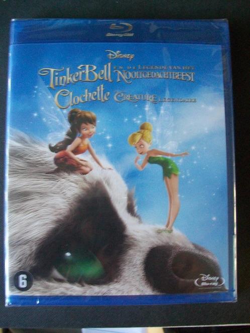 Blu-ray Disney Tinker Bell en NOOITGEDACHTBEEST (2014) seal, Cd's en Dvd's, Blu-ray, Nieuw in verpakking, Tekenfilms en Animatie