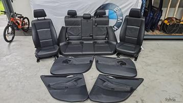  Zwart leder interieur handbediend BMW X1 serie E84