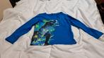 Leuk blauw shirt lichter maat 98 leuke opdruk, Kinderen en Baby's, Kinderkleding | Maat 98, Jongen, Gebruikt, Ophalen of Verzenden