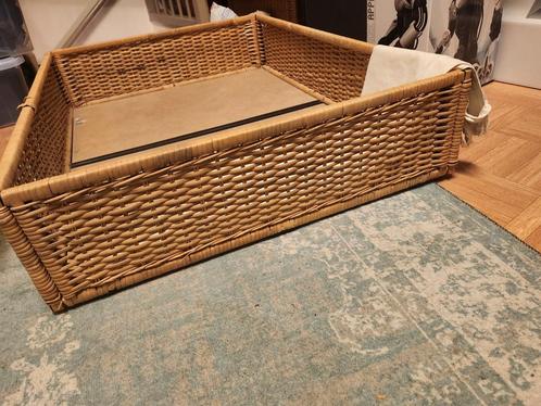 ikea rieten opberg bakken voor onder het bed. 4 stuks, Huis en Inrichting, Woonaccessoires | Kisten, Zo goed als nieuw, Minder dan 50 cm