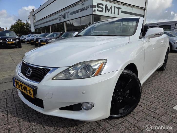 Lexus IS Cabriolet 250C Executive Aut/Nav/NLAuto/Dealerond, Auto's, Lexus, Bedrijf, Te koop, IS, ABS, Adaptive Cruise Control