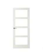 Budget binnendeur met glas stomp en opdek, Doe-het-zelf en Verbouw, Deuren en Horren, Niet ingevuld, 80 tot 100 cm, Binnendeur