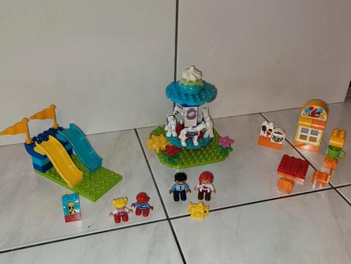 Duplo leuke familie kermis, Kinderen en Baby's, Speelgoed | Duplo en Lego, Gebruikt, Duplo, Ophalen of Verzenden